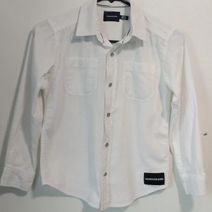 Calvin Klein button down long sleeve size S